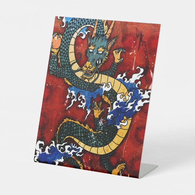 Expositor En L Dragón japonés (Anverso)