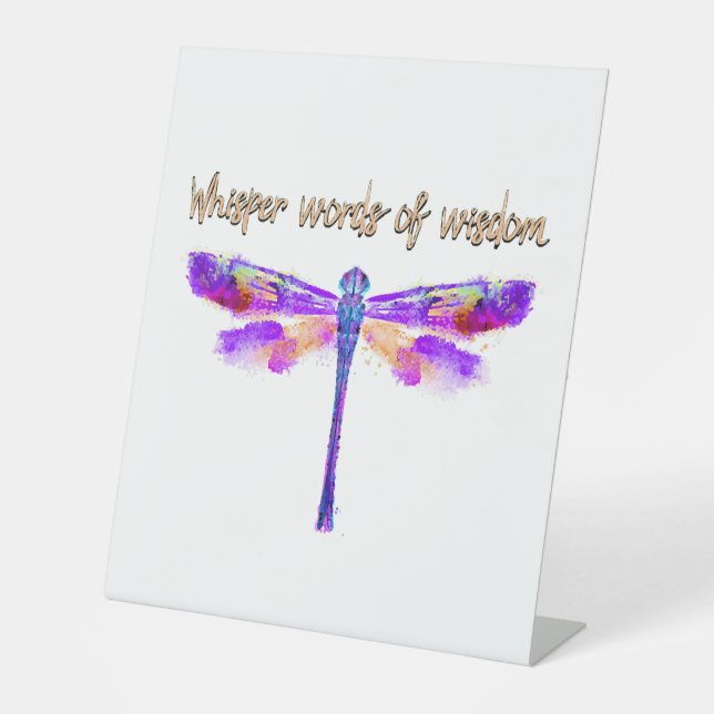 Expositor En L Dragonfly xoxo (Anverso)
