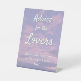 Expositor En L Dream Clouds Lover Advice Rótulo