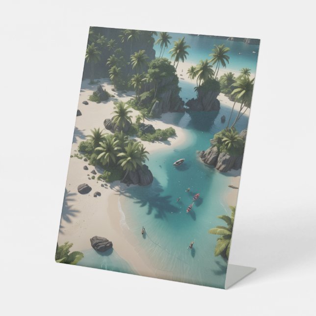 Expositor En L Dreamy snorkel spot (Anverso)