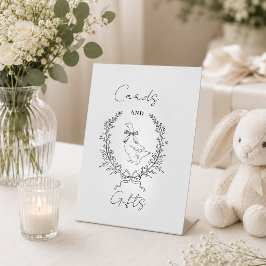 Expositor En L Ducha de bebé de ganso elegante y sofisticada