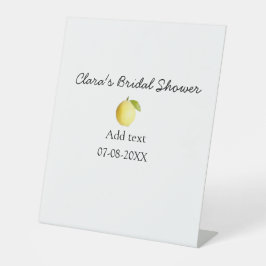 Expositor En L Ducha de limón de novia moderna sencilla minimalis