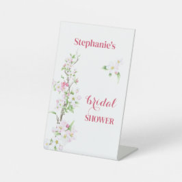 Expositor En L Ducha de novia Apple Blossom personalizada