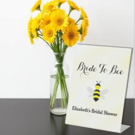 Expositor En L Ducha de Novia Bride To Bee