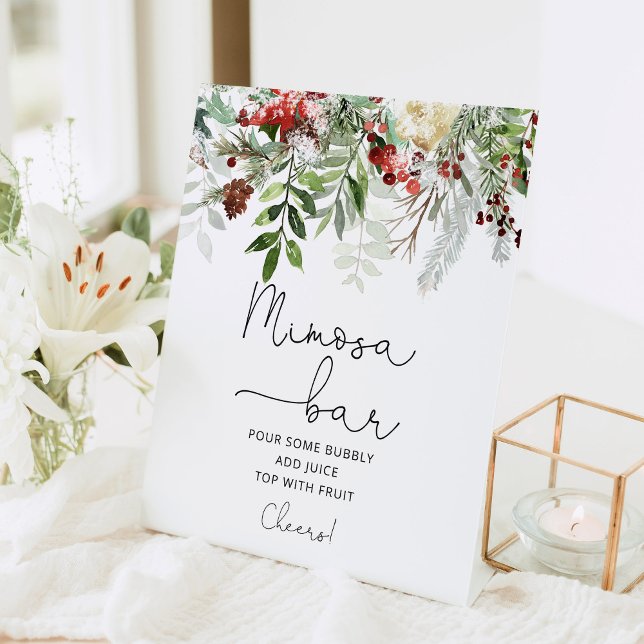 Expositor En L Ducha de novia de Evergreen bar mimosa (Subido por el creador)