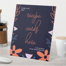 Ducha de Novia Floral Naranja Oscuro