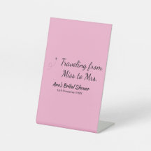 Ducha de novias de viaje añada fecha de caducidad