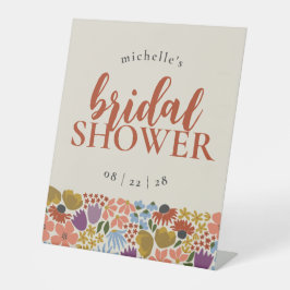 Expositor En L Ducha nupcial floral o Boda