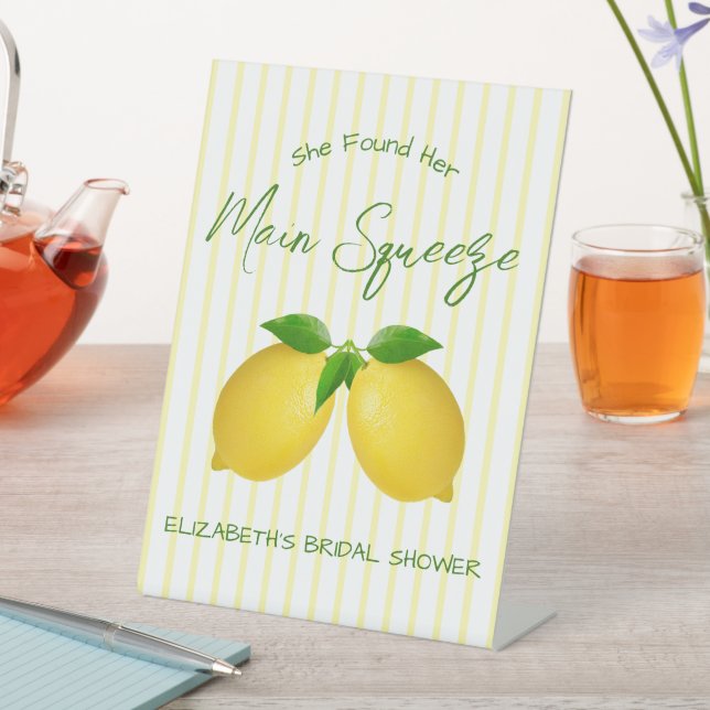 Expositor En L Ducha principal de brigada con limón (In Situ)