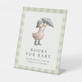 Expositor En L Duck Books For Baby Shower Table Top