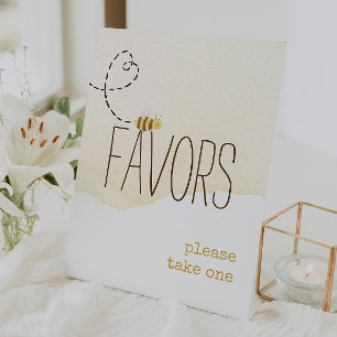 Expositor En L Dulce Bumblebee Mamá Se Hará Favor De Baby Shower