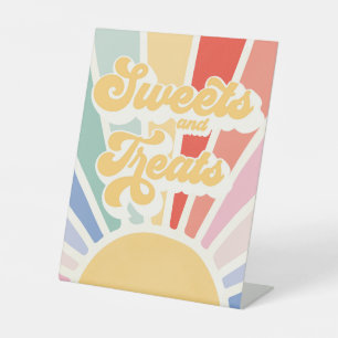 Expositor En L Dulces y Tratamientos De Arcoiris Muertos Sunshine