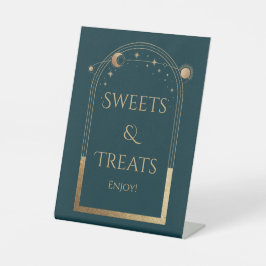 Expositor En L Dulces y Tratamientos de Cumpleaños Celestiales de