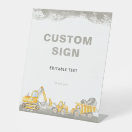 Expositor En L Dump Truck Construction Truck Birthday Party