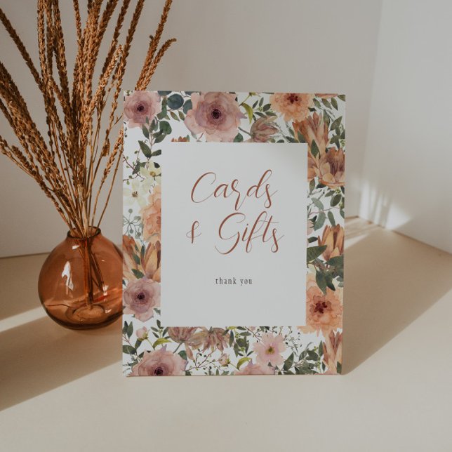 Expositor En L Duste Rosa y Naranja quemado Regalos de tarjetas f (Subido por el creador)