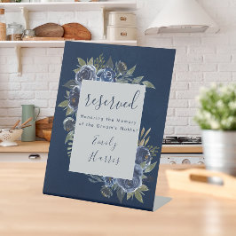Expositor En L Dusty Blue Navy Champagne Boda de Marfil