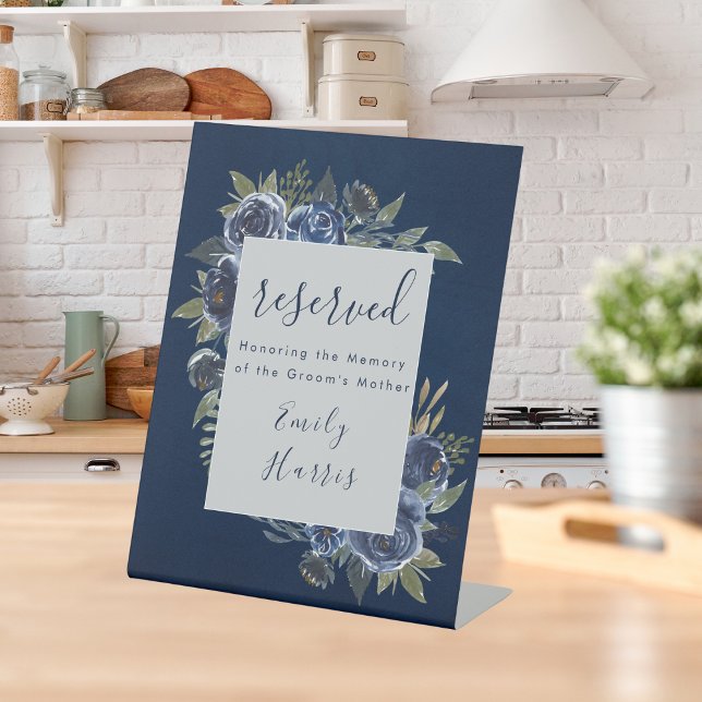 Expositor En L Dusty Blue Navy Champagne Boda de Marfil (Dusty Blue Navy Champagne Ivory Wedding Supplies)