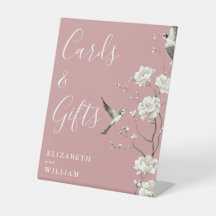 Dusty Rosa Chinoiserie Tarjetas Y Regalos Boda