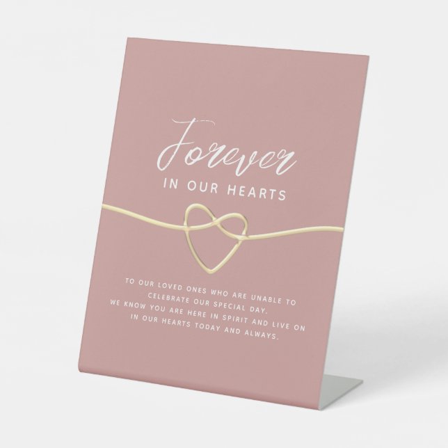 Expositor En L Dusty Rosa Memorial Boda (Anverso)