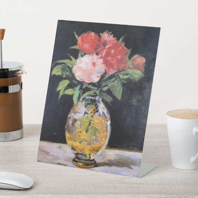 Expositor En L Edouard Manet - Ramo de Flores, (In Situ)