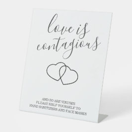 Expositor En L El amor es contagiosa la seguridad de los Bodas