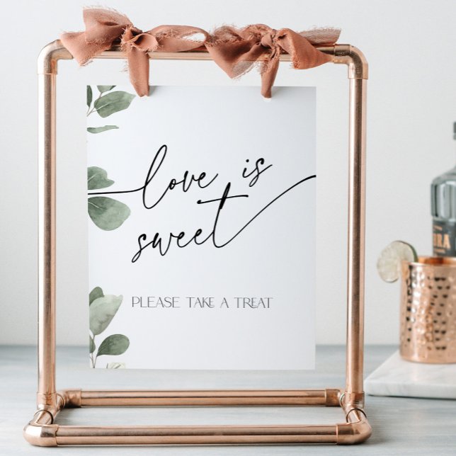 Expositor En L El amor es dulce Eucalyptus Sage Green Bridal Show (Subido por el creador)
