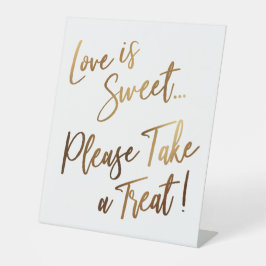 Expositor En L El amor es dulce, ¡por favor tome un regalo! Simpl