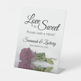 Expositor En L El amor es dulce, tómate un trato, Dusty Mauve Ros