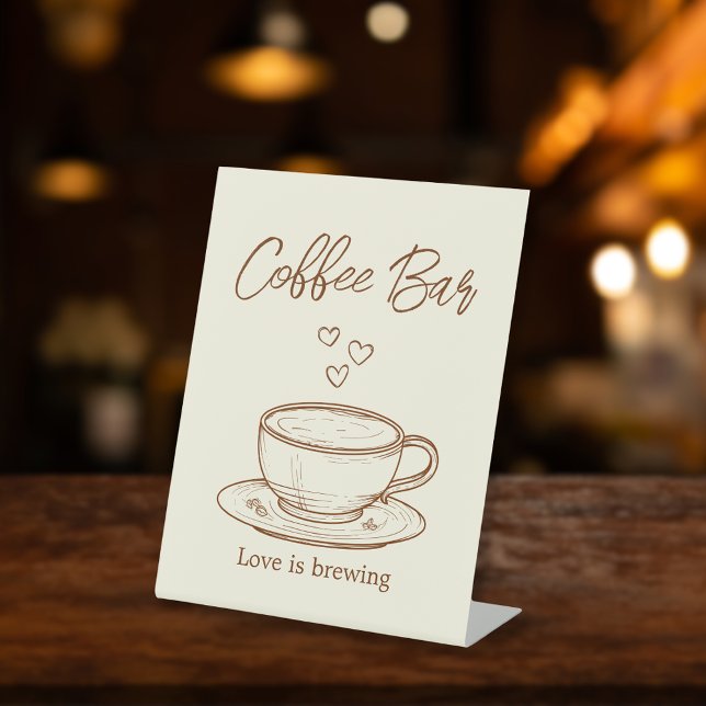Expositor En L El amor es preparar café bar (Subido por el creador)