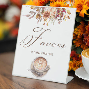 Expositor En L El amor es preparar café ducha de novia favores me