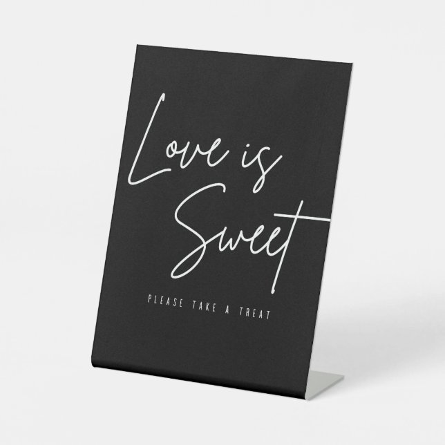 Expositor En L El Amor Negro Es Dulce Toma Un Postre Tremendo (Anverso)