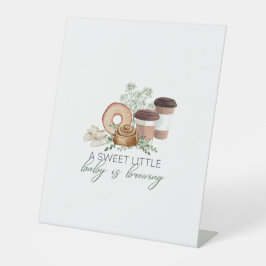 Expositor En L El bebé se está preparando