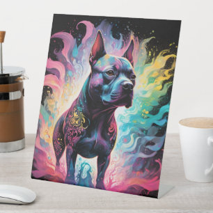 Expositor En L El Centinela Luminoso: Un Staffordshire Holográfic