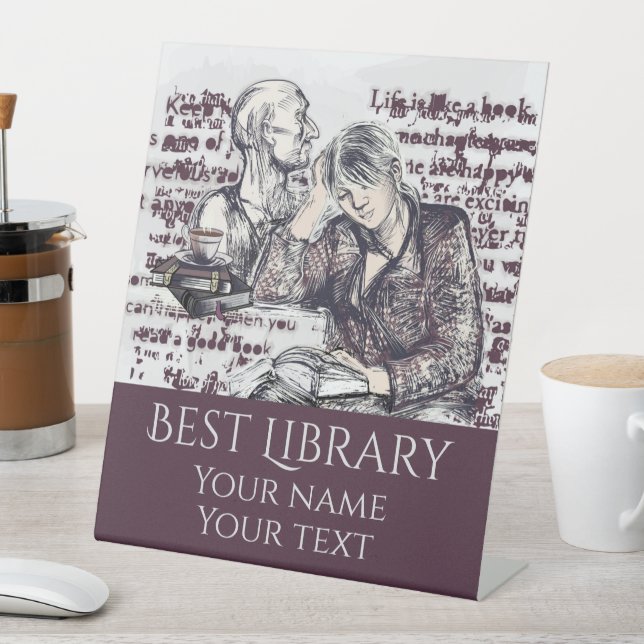 Expositor En L El chica leyendo un libro (In Situ)