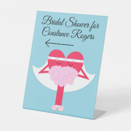 Expositor En L El corazón se casa con la ducha de novia