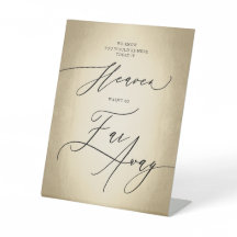 El guión de caligrafía Heaven está muy lejos del R