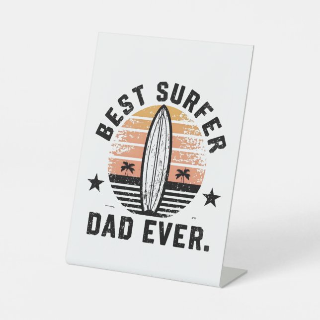 Expositor En L El mejor padre surfista (Anverso)