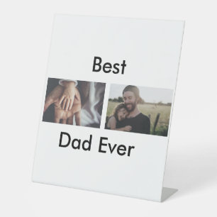 Expositor En L el mejor papá, el feliz día del padre, agrega tu f