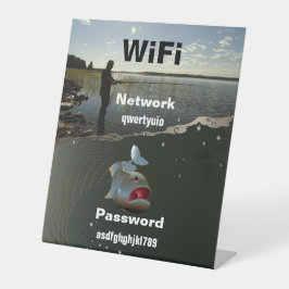 Expositor En L El pescador. Pesca feliz