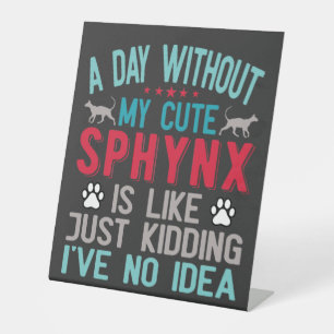 Expositor En L El propietario canadiense de Sfinx Sairless Sphynx