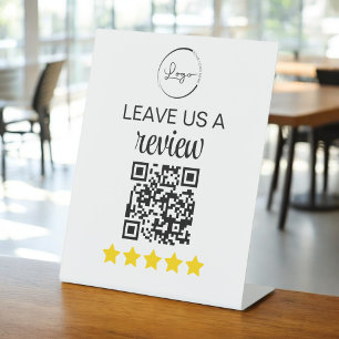 Expositor En L El QR minimalista nos deja un negocio de revisión