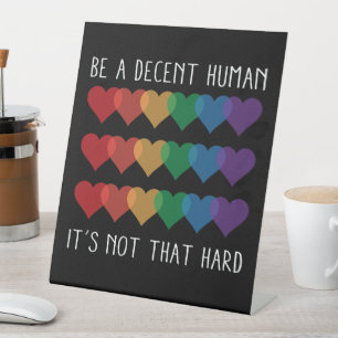 Expositor En L El retro cardíaco LGBT es un ser humano decente no