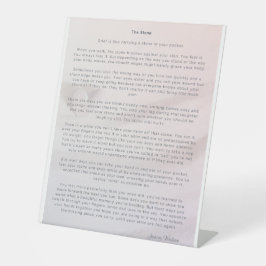 Expositor En L El Rótulo Peatonal de Piedra