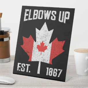 Expositor En L Elbows Up Canada True North Strong Orud Canadian