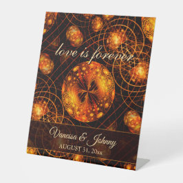 Expositor En L Elegant Classic Boho Modern Gold #901 Wedding