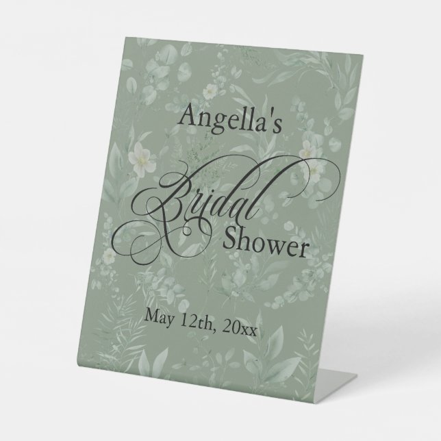 Expositor En L Elegant Sage Green  (Anverso)