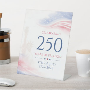 Expositor En L Elegante 250º Día de la Independencia Americana 4