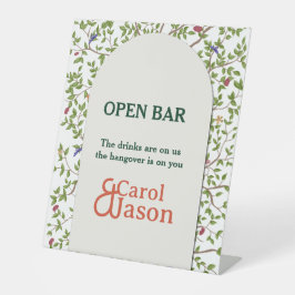 Expositor En L Elegante ave botánica