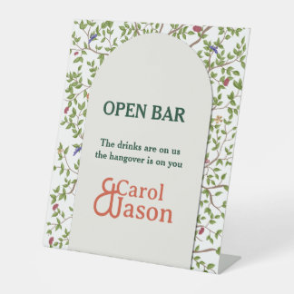 Expositor En L Elegante ave botánica