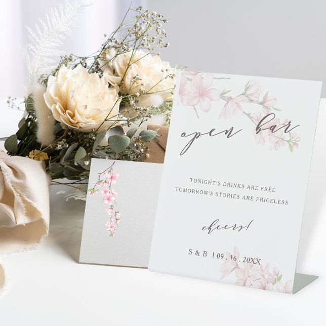 Expositor En L Elegante bar Boda Cherry Blossom (Subido por el creador)